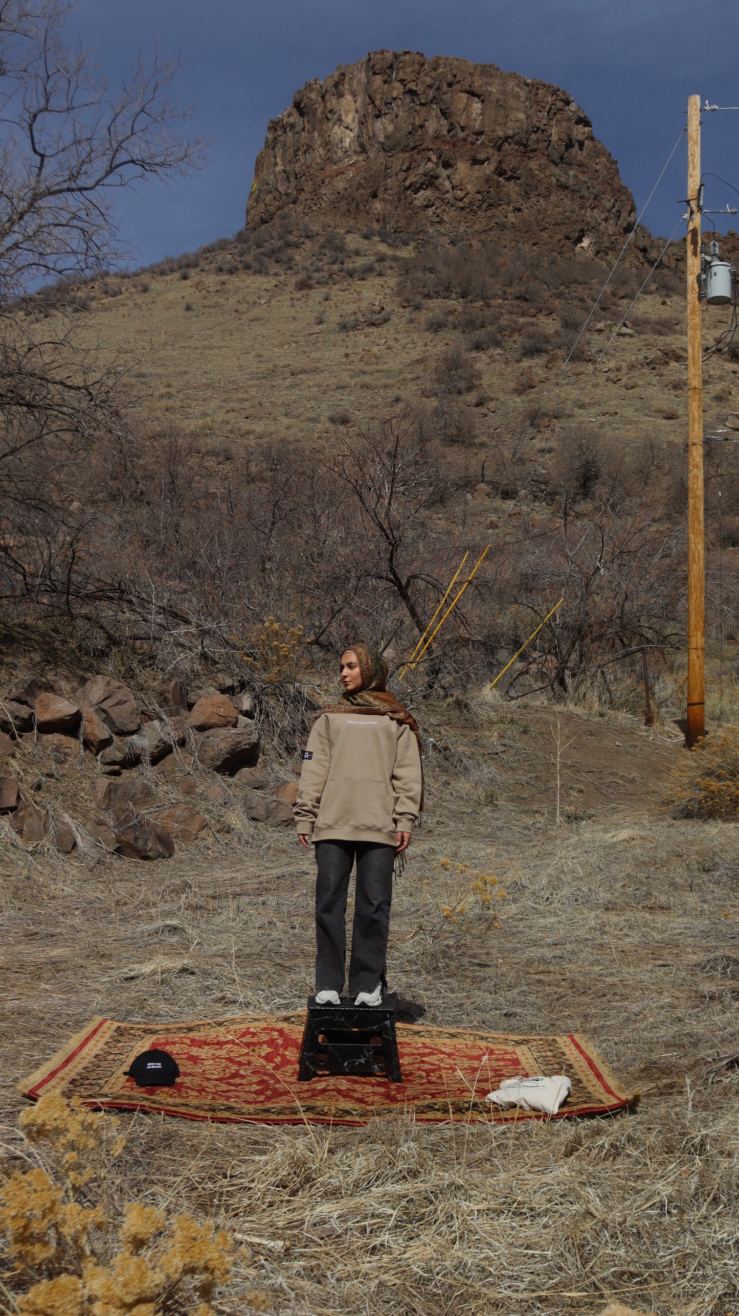 DID YOU PRAY TODAY HOODIE | SAND